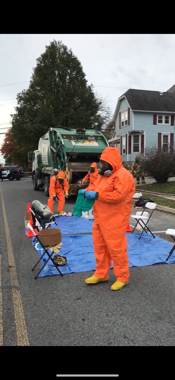 Possible meth lab found in Hagerstown Maryland